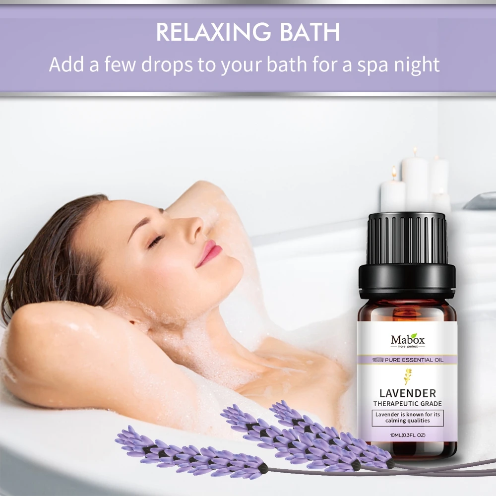 Эфирное масло лаванды для массажа и ухода 10 мл | Красота здоровье