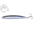 7 цветов 7 см10 г искусственный тонущий АБС-пластик жесткая приманка, воблер 6 # с усиленным крючком бионическая приманка 3D Глаза рыболовные приманки для моря