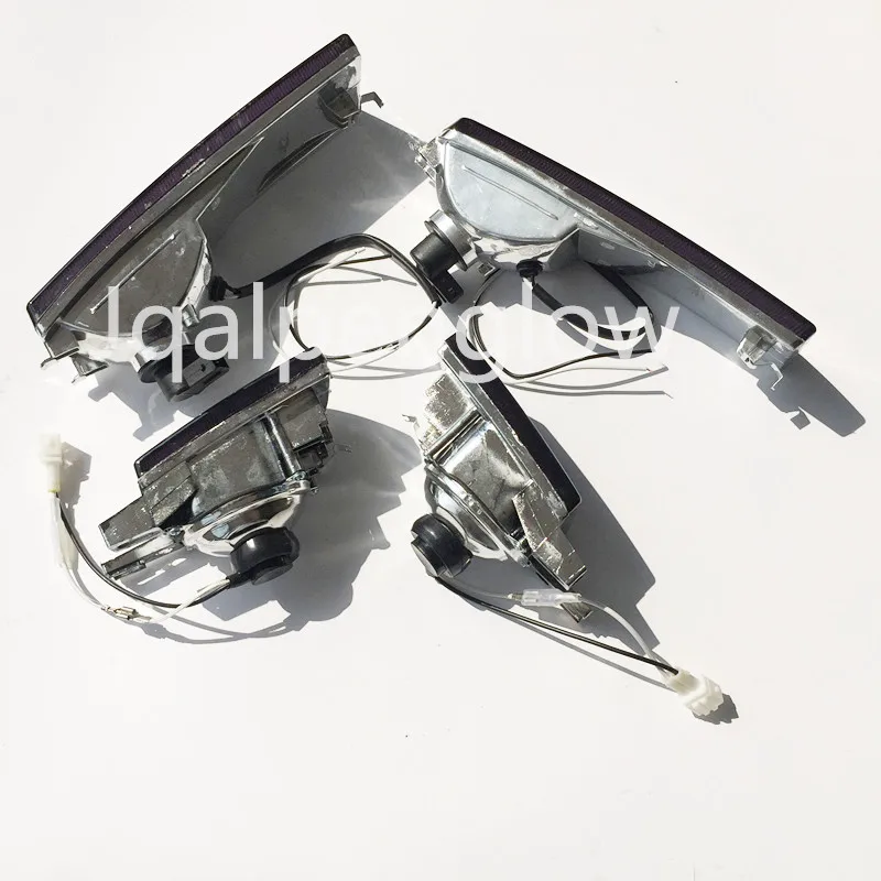 Передний свет дымчатые линзы туман светильник сигнала поворота лампа для VW/Golf/Jetta