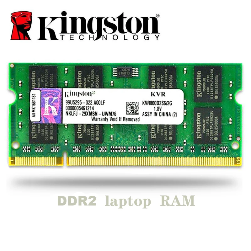 Kingston NB 1 Гб 2 ГБ 4 PC3 DDR2 667 МГц 800 5300s 6400s лэптоп ноутбук Память RAM 1g 2g 4g МГц|Оперативная