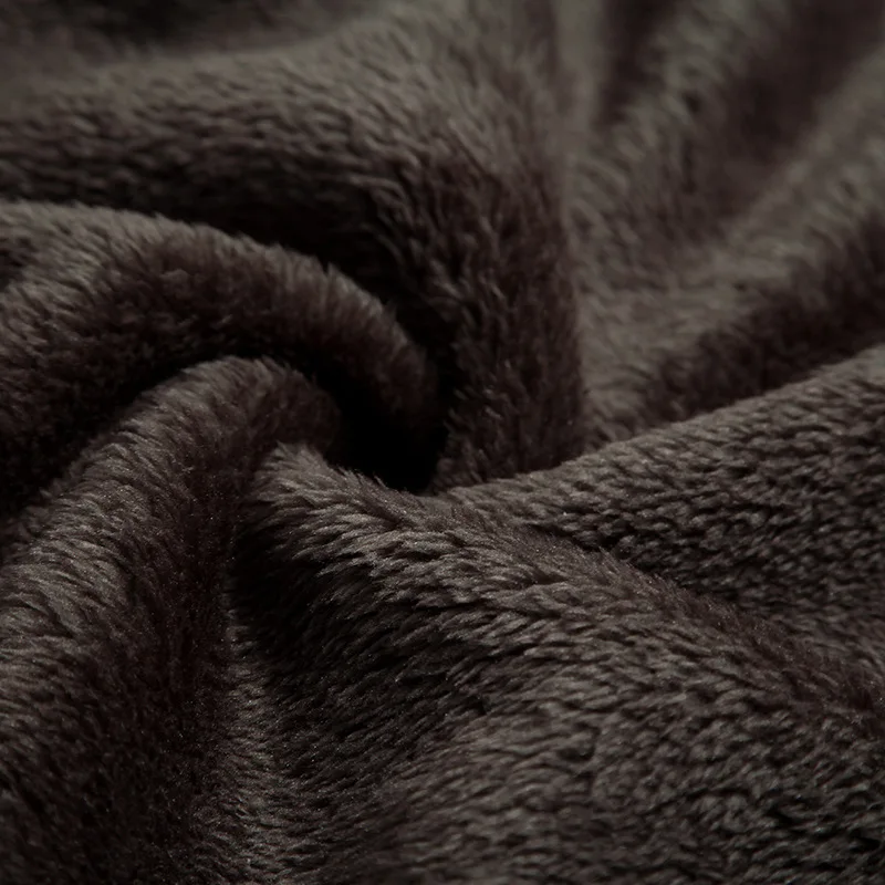 

Winter Men's Fleece Jacket Male Coat 7XL 8XL Warm Sweatshirt Thermal Coats Men Solid Thickened Outwear Inner Liner