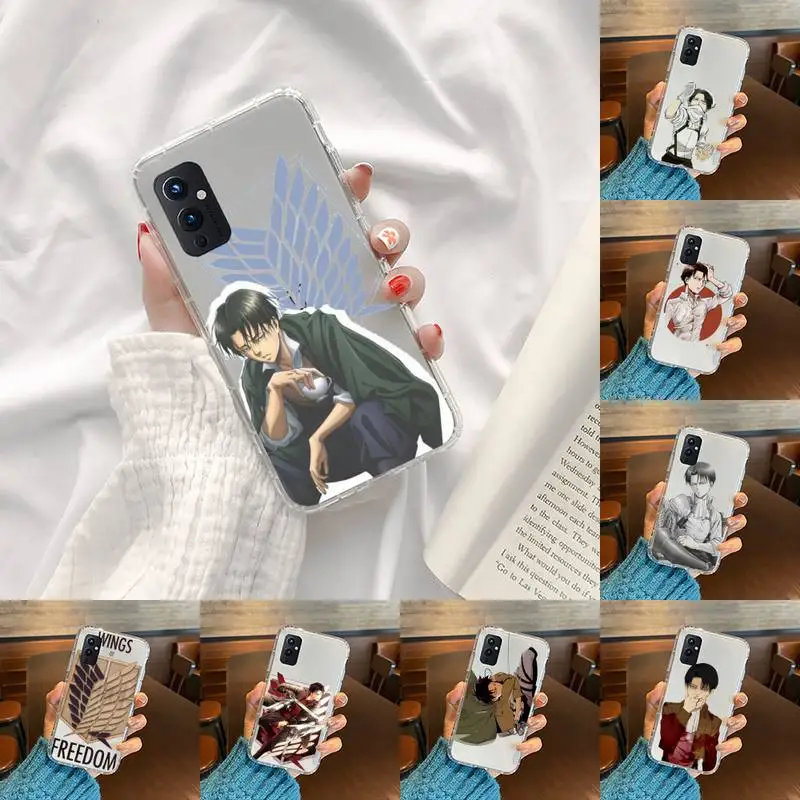 

Attack on Titan hot anime Phone Case Transparent For OnePlus 9 8 7 7t 8t Oppo find X3 X2 reno5 Vivo X60 X50 Pro MeiZu 17 16XS