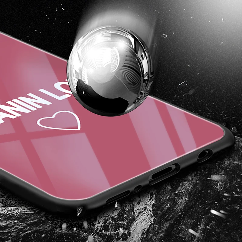 

Glass Case for Samsung Galaxy S21 A51 S20 A50 A71 A70 S10 S9 S8 A21S M31 S10e A20 A30 Note 20 10 Lite Plus Ultra Melanin Poppin