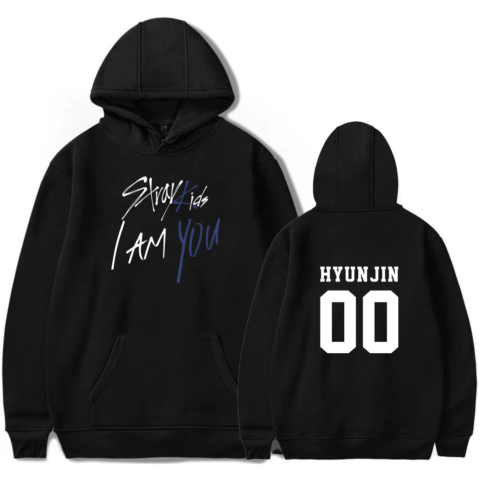 Frdun/Коллекция 2019 года детские толстовки с капюшоном в стиле унисекс I Am You Idol