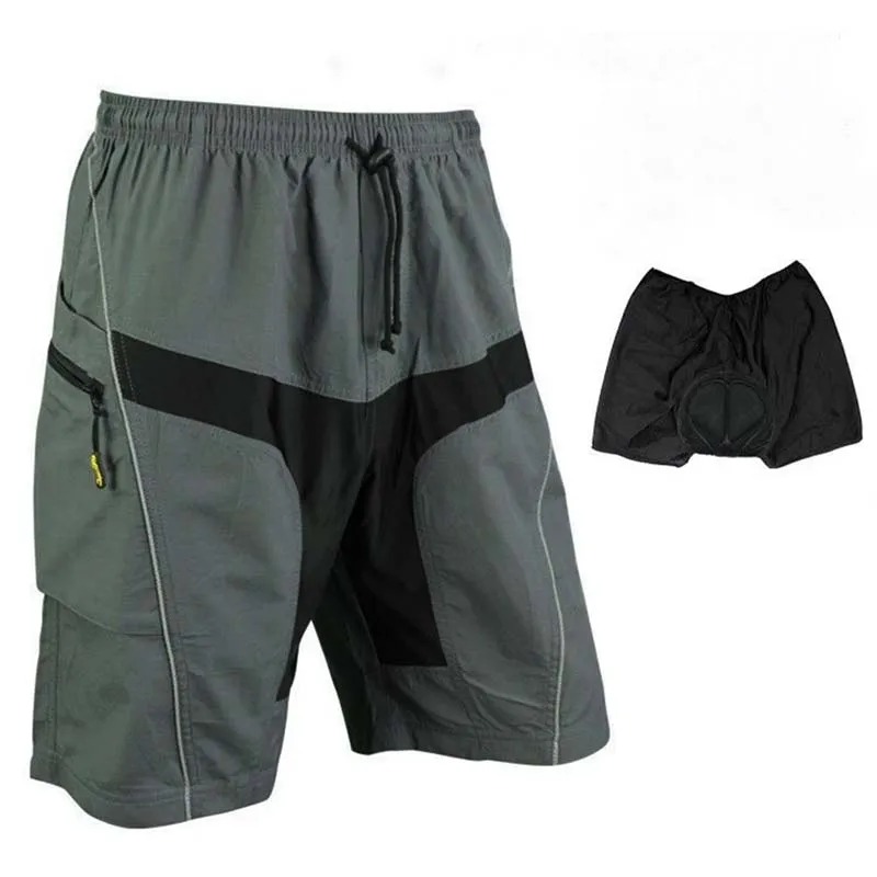 Шорты Santic мужские велосипедные спортивные для горных велосипедов защита от пота