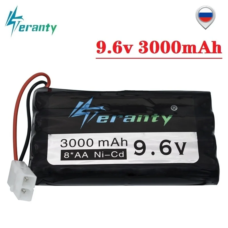 

1//2/3/5/10Pcs 9.6V Battery For Remote Control toys Car Tanks Trains Robot Boat Gun tools AA 9.6v Ni-Cd battery