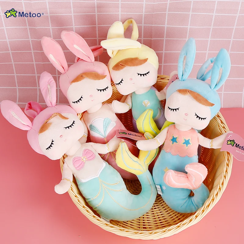 Персонализированный Новый Кролик Metoo ангела Русалка кукла мягкая