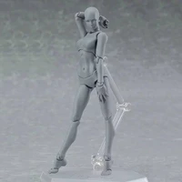 13cm action figure toys artist movable male female joint figure pvc body figures model mannequin art sketch draw figurine