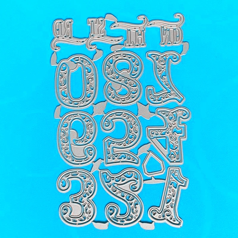 YINISE металлический Трафаретный вырубной штамп для трафареты скрапбукинга