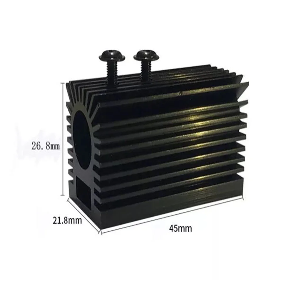 22 мм * 45 алюминиевый радиатор держатель кронштейны для лазерного модуля 12