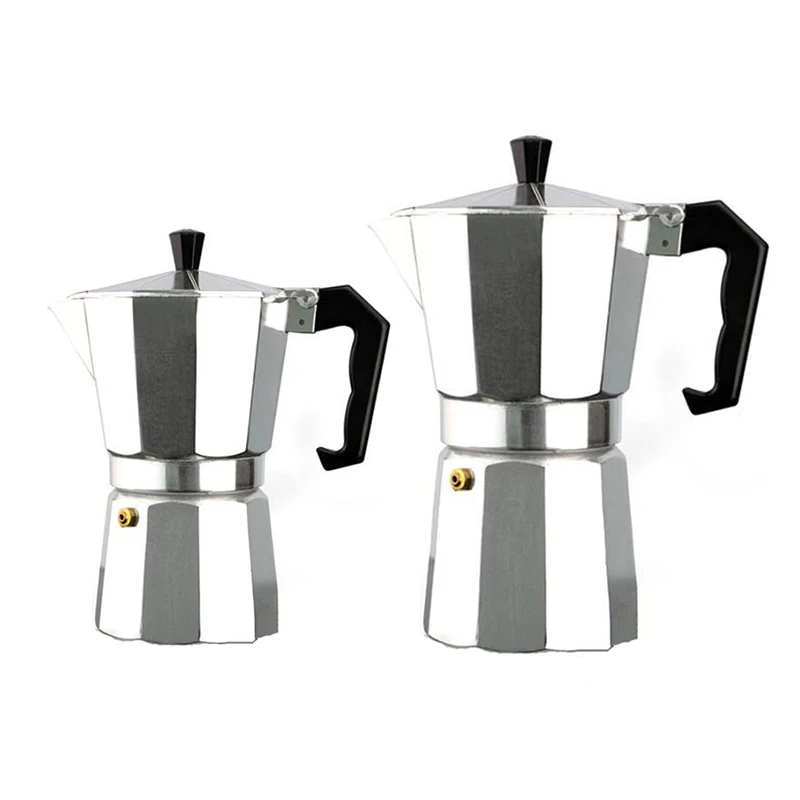 Кофеварка Moka, кофейник Moka из нержавеющей стали, фильтр для эспрессо, итальянская кофемашина, кофейник, инструмент, кофейник