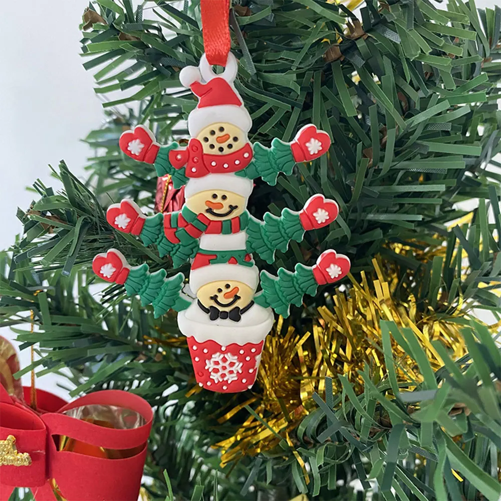 

Personalized Christmas Ornament Pendant Christmas Gifts Pvc Multi-scene Party Supplies Christmas Decorations Unique Celebration