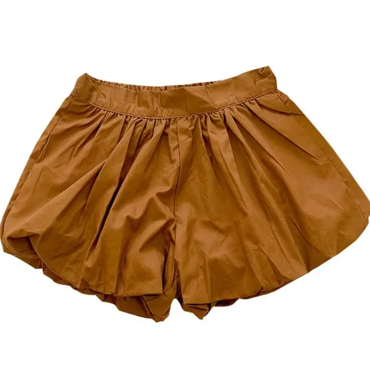 

2021 kids shorts summer baby shorts solid colour fashion children's clothing