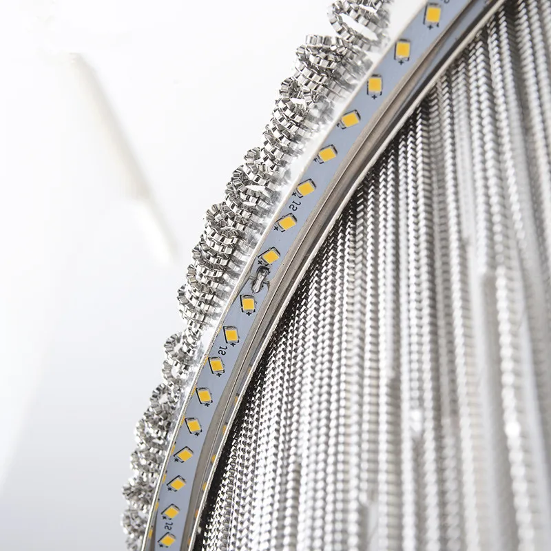 Современный круглый светодиодный подвесной светильник в стиле пост модерн