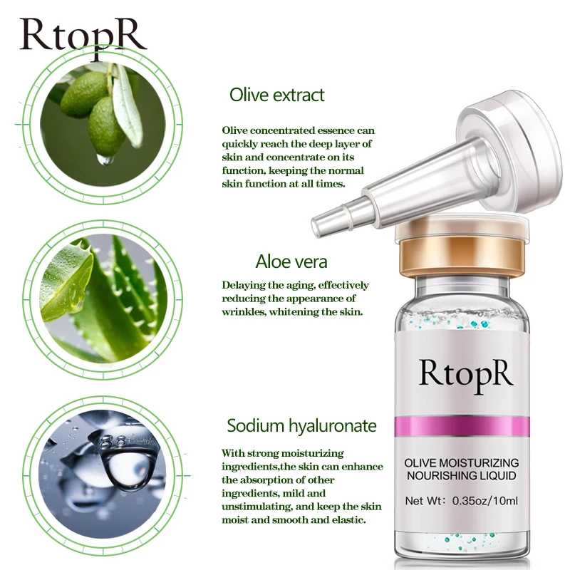 2 шт оливково-анти-морщинки Гиалуроновая кислота антивозрастной увлажняющий