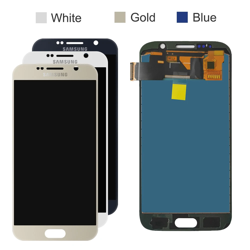 ЖК дисплей G920 для SAMSUNG GALAXY S6 с сенсорным экраном и дигитайзером в сборе Samsung SM G920F