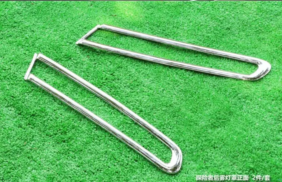 Хромированная задняя противотуманная фара рамка накладка 2 шт. для Ford Explorer 2011 2012