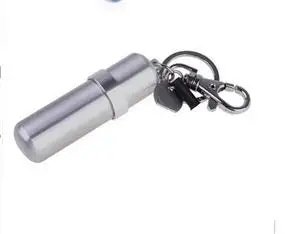 1 шт. прочный Портативный Нержавеющая сталь лампа горелки для спирта с брелок