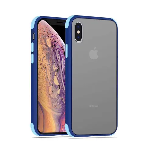 T4 Матовый Прозрачный чехол для телефона iPhone 11 XR XS Max X 6 6S 7 8Plus Siliicone защитный бампер жесткий чехол для телефона - Цвет: T4