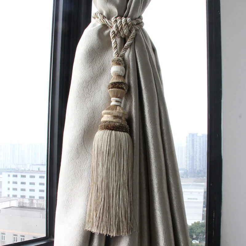 1 шт. одиночный шаровой занавес подвесной шар с кисточками завязка для штор