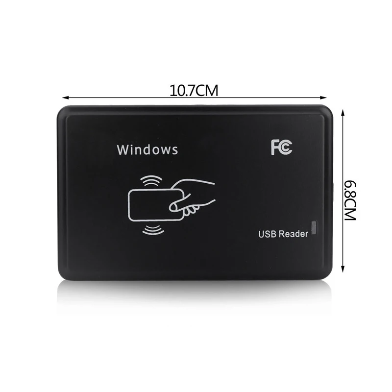 Карта контроля доступа rfid-считыватель 13 56 МГц 14443A nfc usb-ридер windows не нужно драйвер