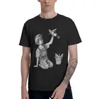 Футболка медсестры Бэнкси с супергероями, мужская повседневная футболка с коротким рукавом, уличная граффити, поп-арт, идея для подарка, хлопковые футболки