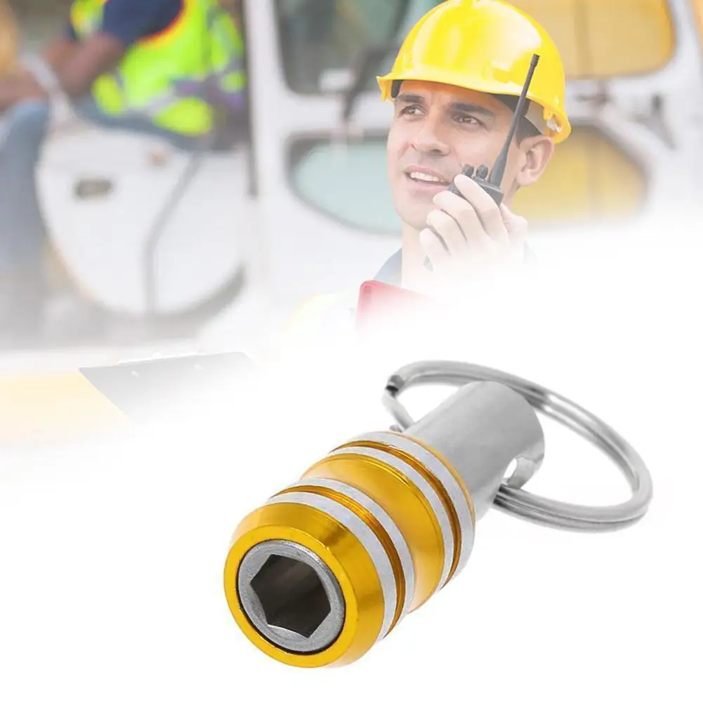 

1Pc Hex Shank Release Screwdriver Bits Holder Magnetic Quick For 1/4 Shank Socket Inch Collar Bit Holder With Hex I8O7