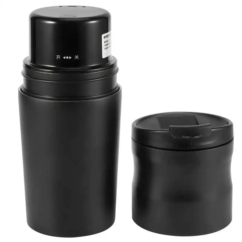 

cafe housewhold Stainless Steel Electric Coffee Grinder Mini Kitchen Grain Bean Mill Grinding Machine with USB Cable coffee