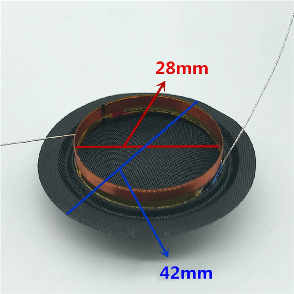 Динамик звуковая катушка шелковая диафрагма Купольные динамики громкий динамик