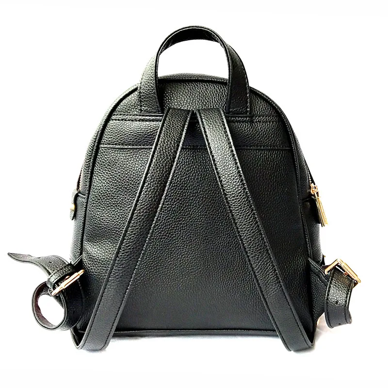 

High Quality PU Leather Rivet Backpacks M Vintage Woman Packet Satchel Travel School Rucksack Ladies Back Pack Bag Fashion