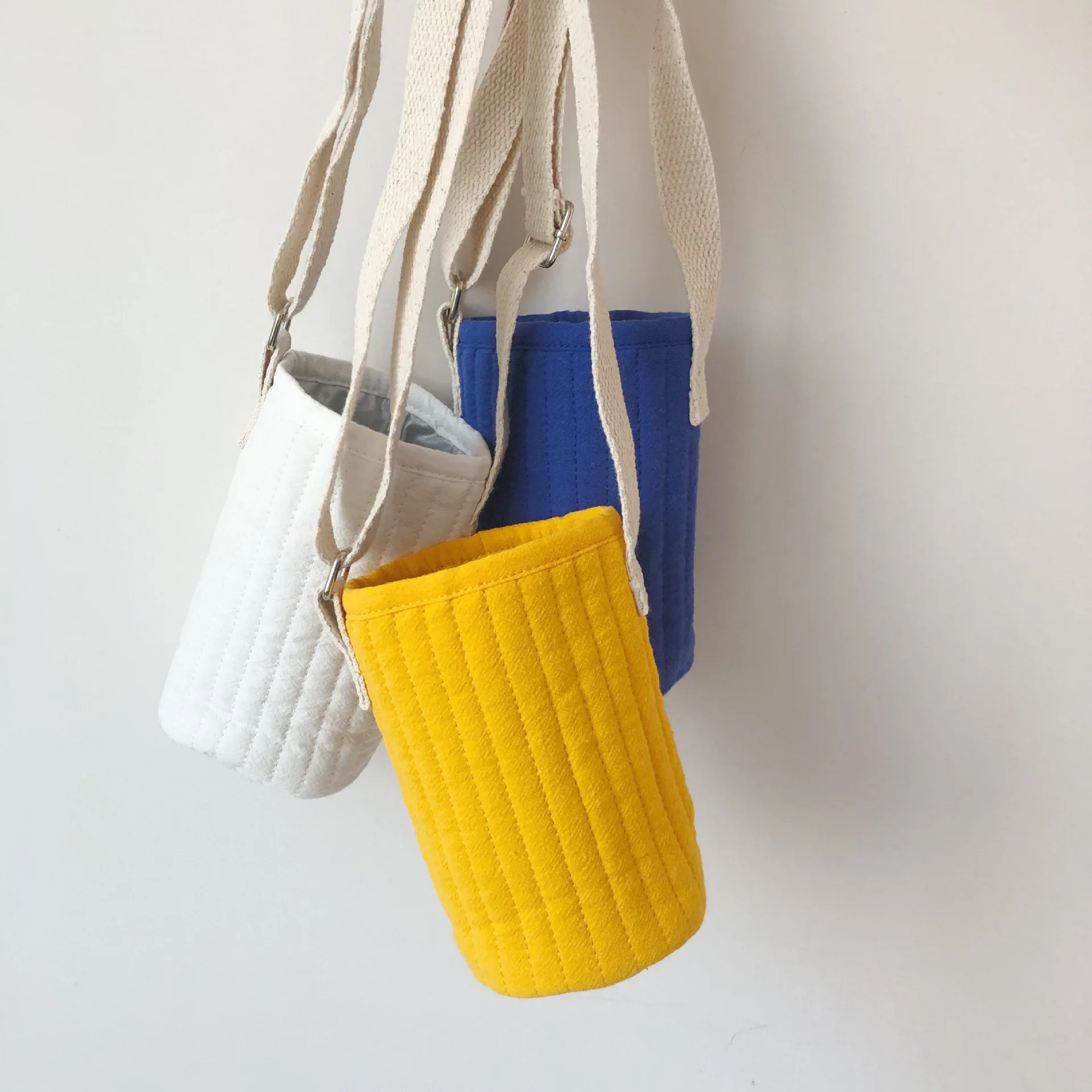 

Quilted Baby Feeding Milk Bottle Bag Warmer Insulation Pouch Thermal Bag Storage Bags Baby Cup Glass Holder Cover