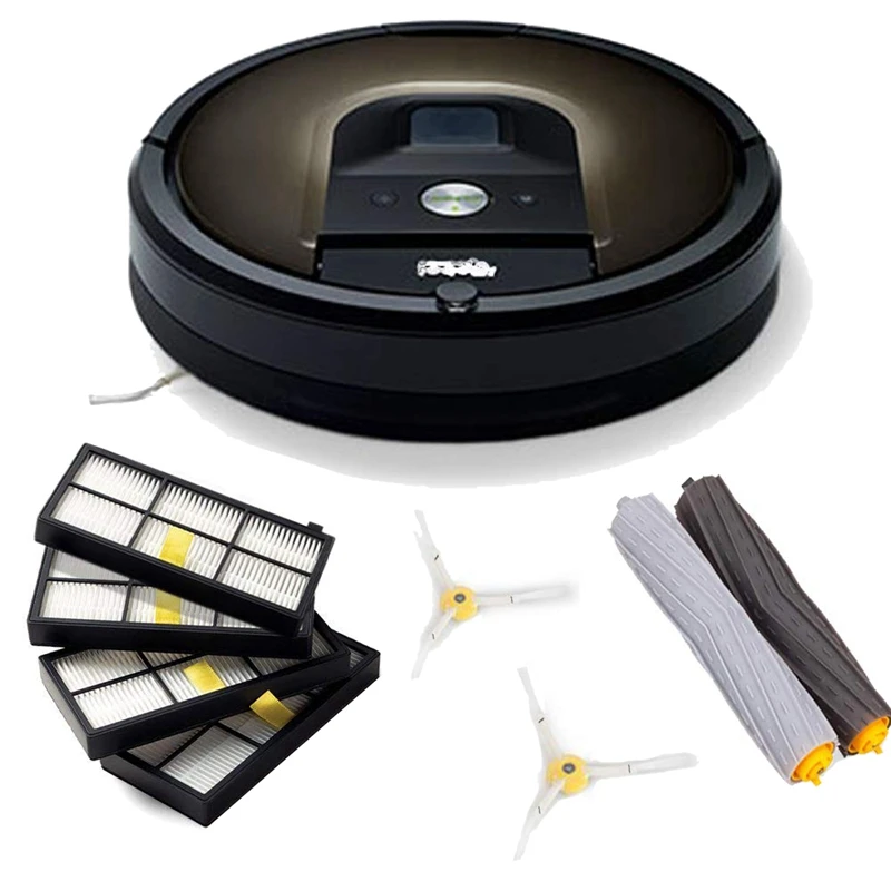 Набор для пополнения Irobot Roomba 800 900 серий 9 шт вакуумные запасные части с 4 Hepa