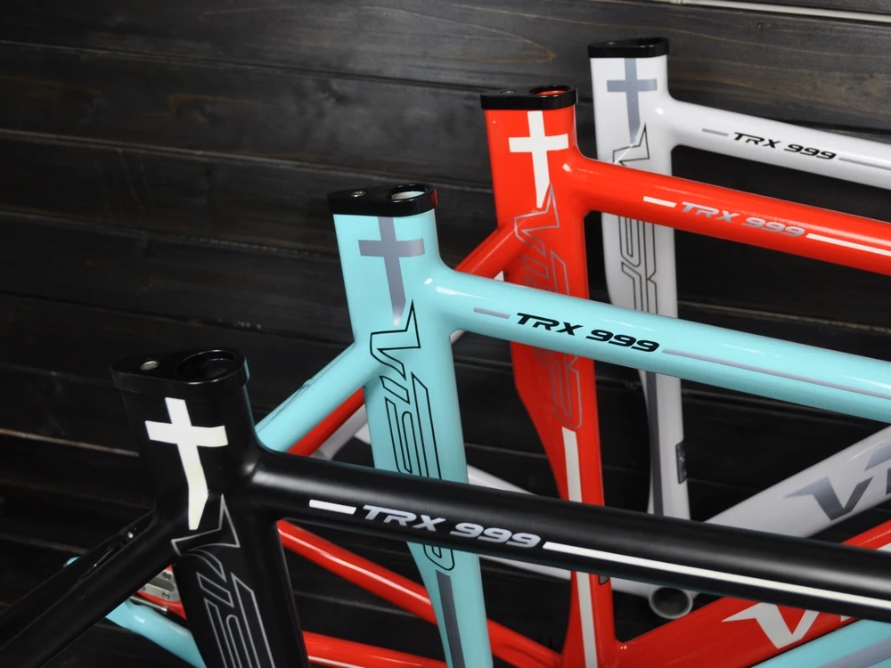 2021 Фиксированная Рама зубчатой передачи вилка рамы AL7075 велосипедная рама и из