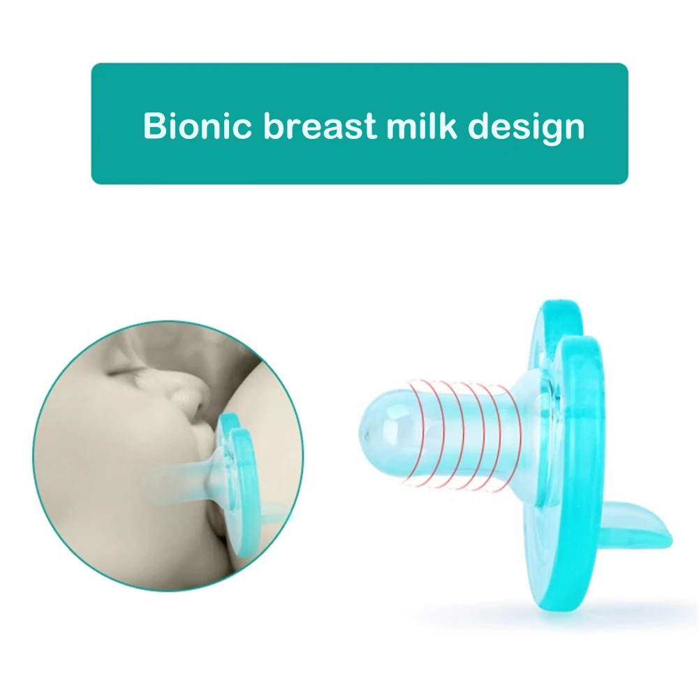 Силиконовая детская круглая соска со смайликом Ортодонтическая пустышка