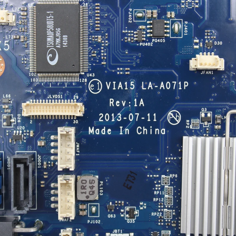 Оригинал для Lenovo B550 23 ”AIO настольная материнская плата MB VIA15 LA A071P LGA 1150 HD8850 2G GPU DDR3