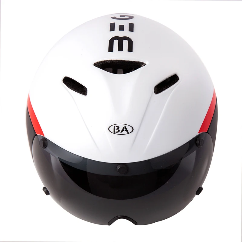 Шлем MTB Aero велосипедный шлем с объективом Триатлон tt tri очки для гонок дорожный велосипед Timetrial запчасти для велосипеда Casco 55-61 см