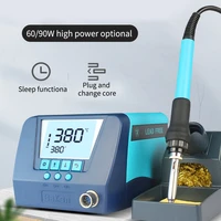 bk90 lead free soldering station 90w high power large screen digital display constant temperature soldering station