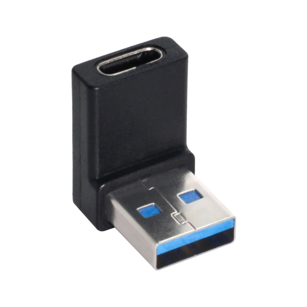 

CY usb a to type c adapter usb data USB-C Type C Female 90 Degree Down Angled to USB 3.0 A Male Data Adapter for Laptop Desktop