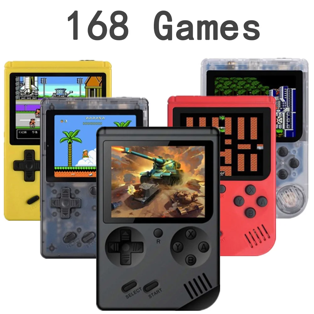 Новая портативная игровая консоль встроенный 168 Ретро игры 8 бит консоль 3,0 дюймов портативный игровой плеер мини игровая консоль ребенок Ностальгический