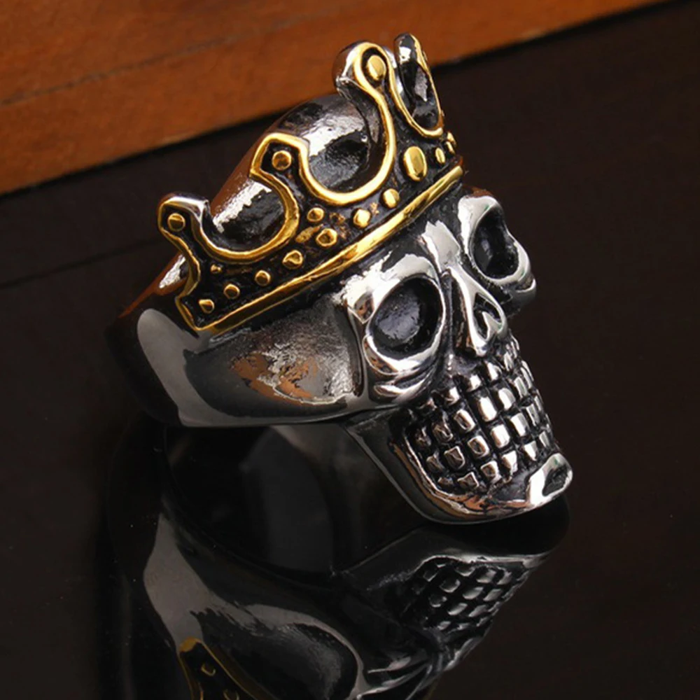 Мужское кольцо из титановой стали в стиле ретро|Кольца| |