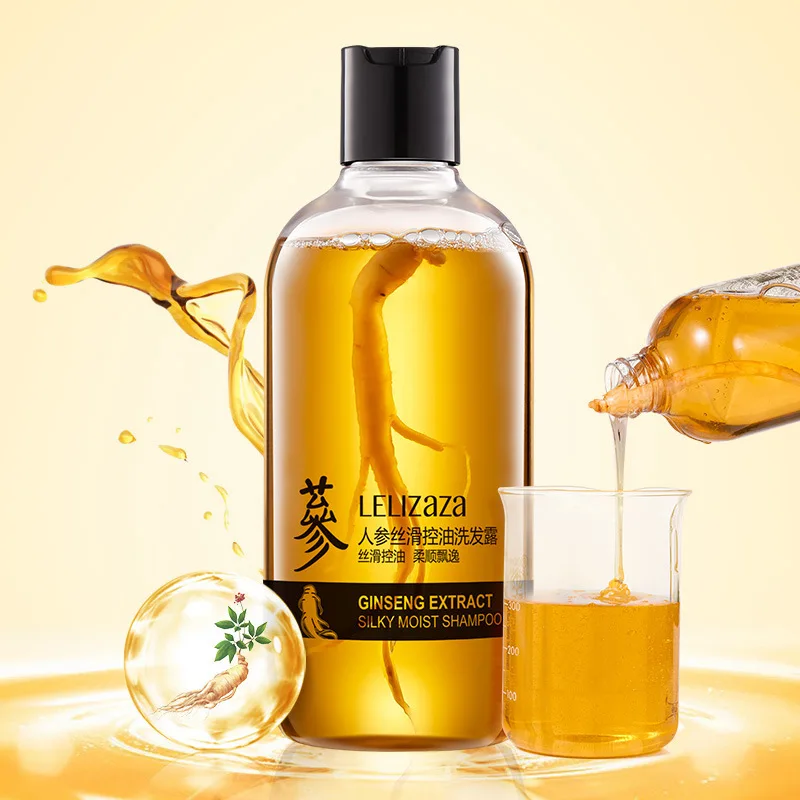 

500ml Ginseng root Shampoo hair growth shampoo hair care organic hair loss shampoo dandruff shampoo hair growth