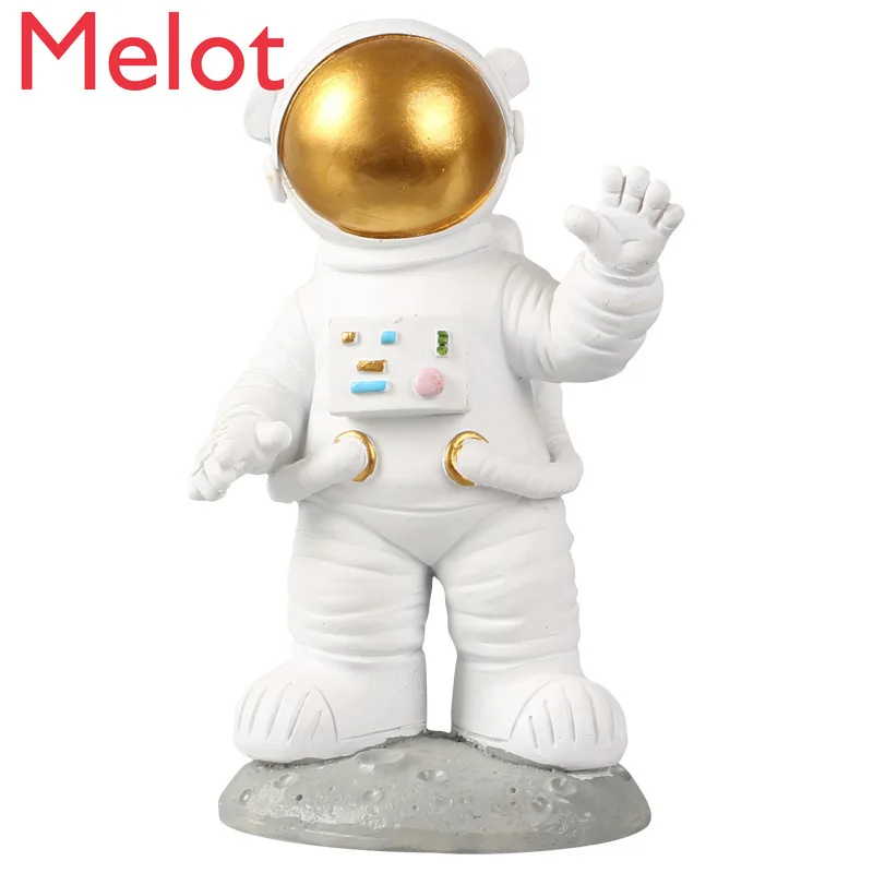 

Creative astronaut astronaut sculpture model small ornaments home living room key storage wine cabinet decorations