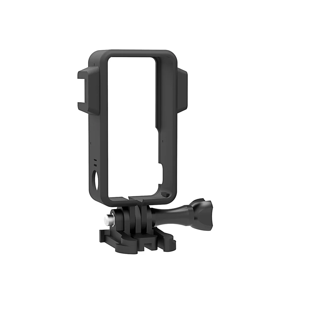 

New For DJI Action 2 Protective Frame Cover Case Plastic Border Mount Camera Cover Housing Shell With Cold Shoe Accessories
