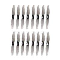 8pair gemfan hurricane 3018 3x1 8 3 inch 2 paddle pc propeller 1 5mm hole t mount for toothpick rc drone 1108 1303 motor