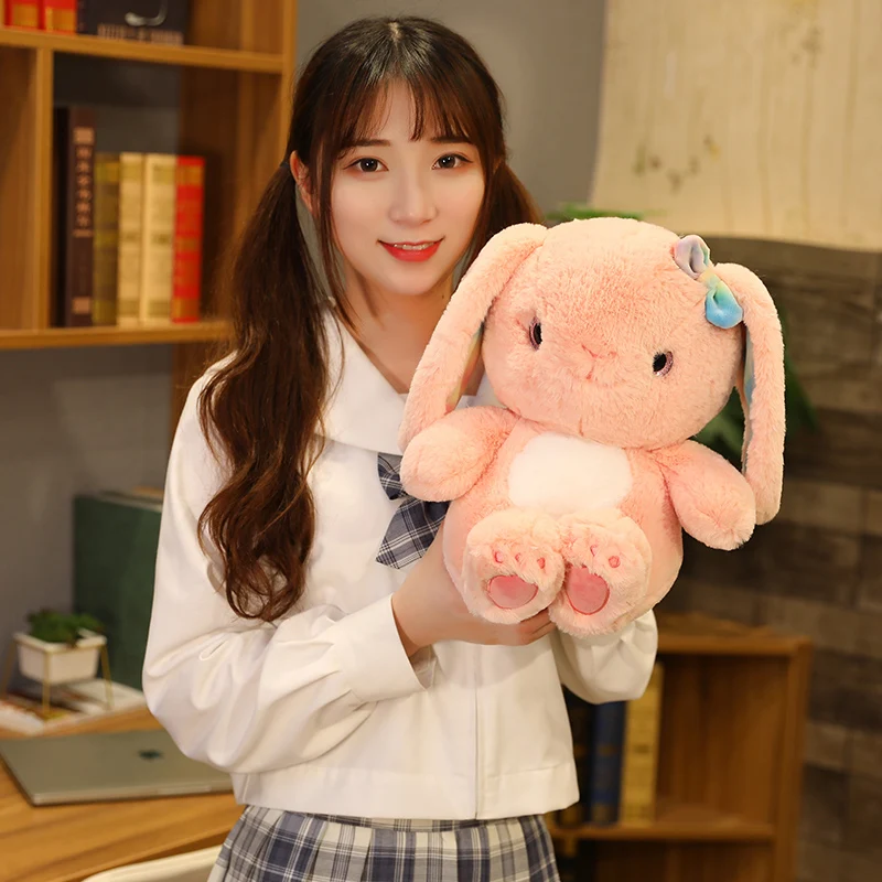 Кролик плюшевая игрушка маленький белый кролик милая кукла девочка сердце