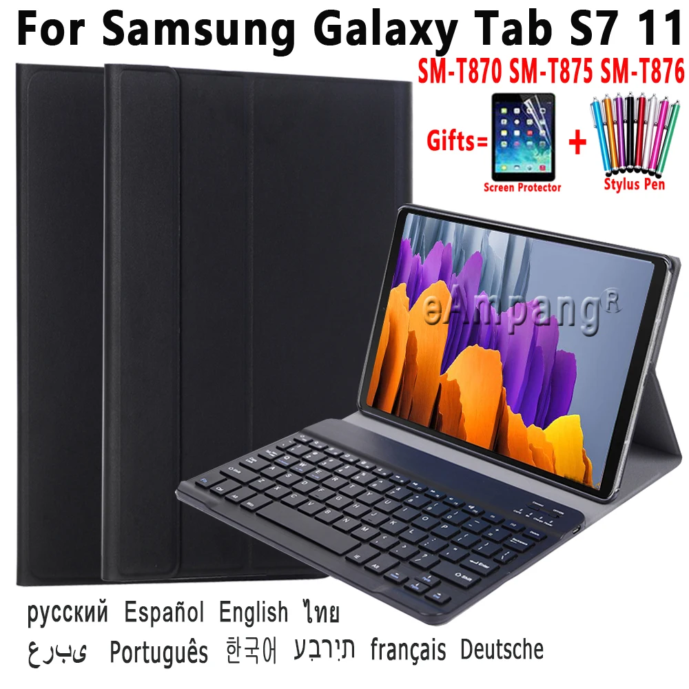 

Case Keyboard For Samsung Galaxy Tab S6 Lite 10.4 S6 S4 S5E 10.5 SM P610 P615 T860 T865 T830 T835 T720 T725 Tablet Cover Shell
