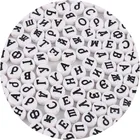 Акриловые бусины с надписью сделай сам, 7 мм