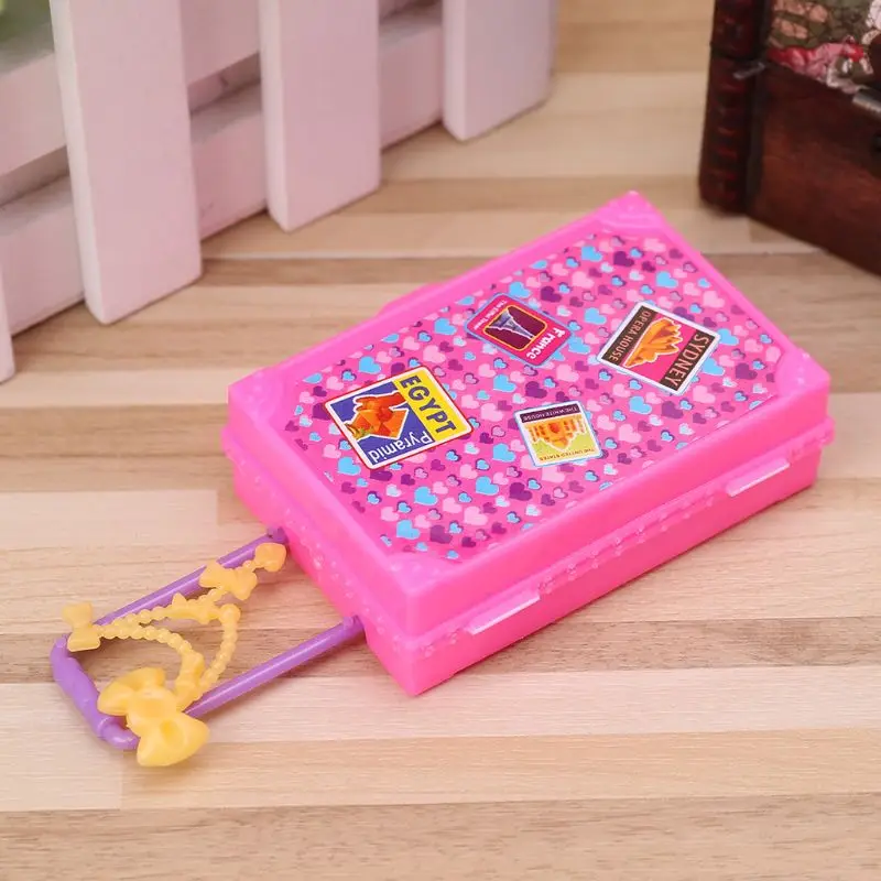 Чемодан для кукол игрушки модная Милая мебель кукольного домика симуляция