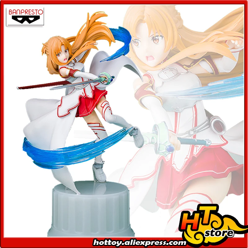 

100% оригинальная Коллекционная Фигурка Banpresto ESPRESTO-Рыцари Asuna of the кровь ver. «Меч арт онлайн»