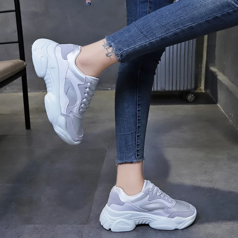 Кроссовки Bjakin увеличивающие рост спортивная женская обувь для ходьбы и бега